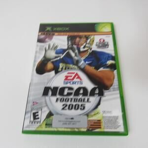 NCAA Football 2005 / Top Spin Combo (Microsoft Xbox,‎ 2004) CIB 2